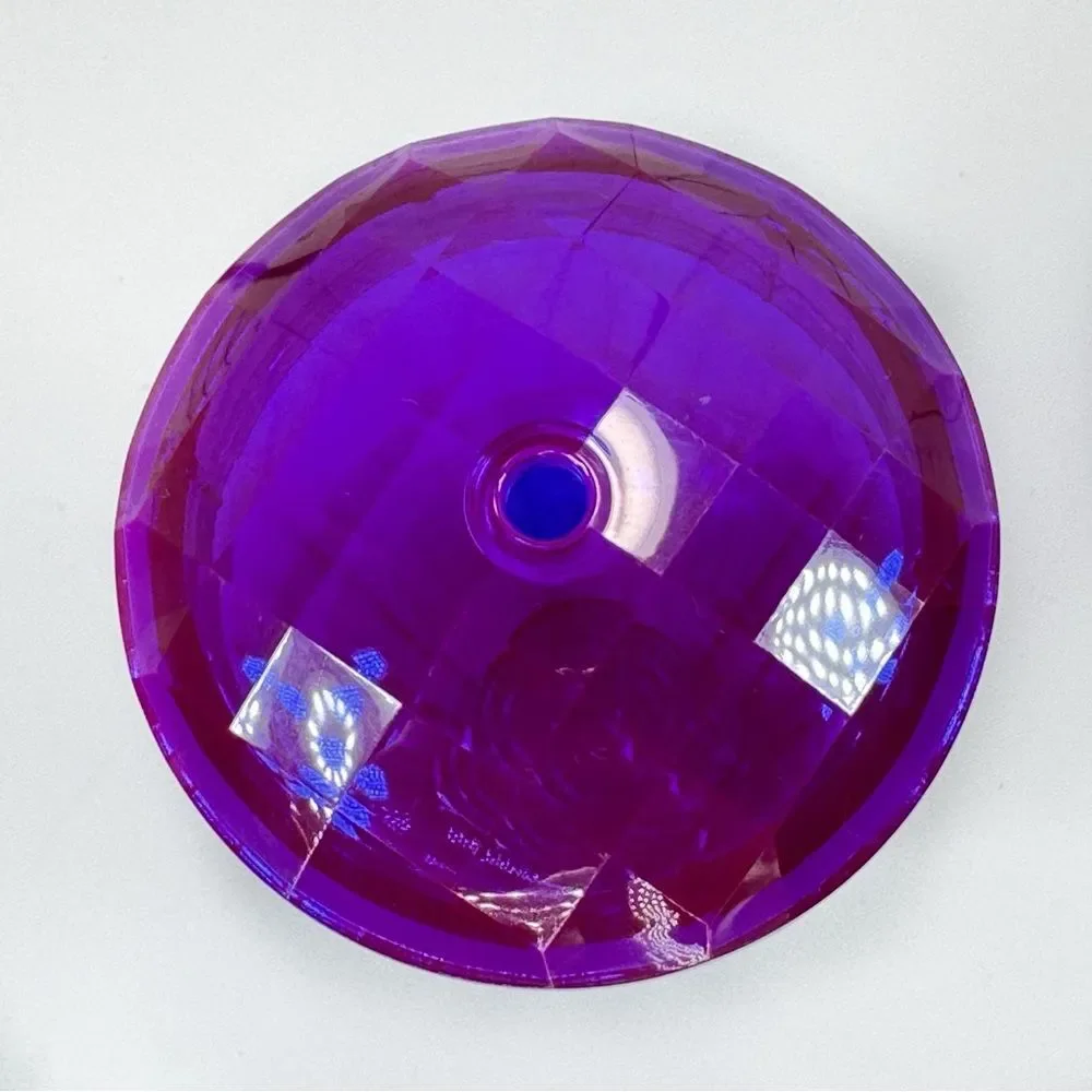 Starbucks Kaleidoscope Iridescent Purple‎ Dome Lid Acrylic Tumbler Purple 24oz